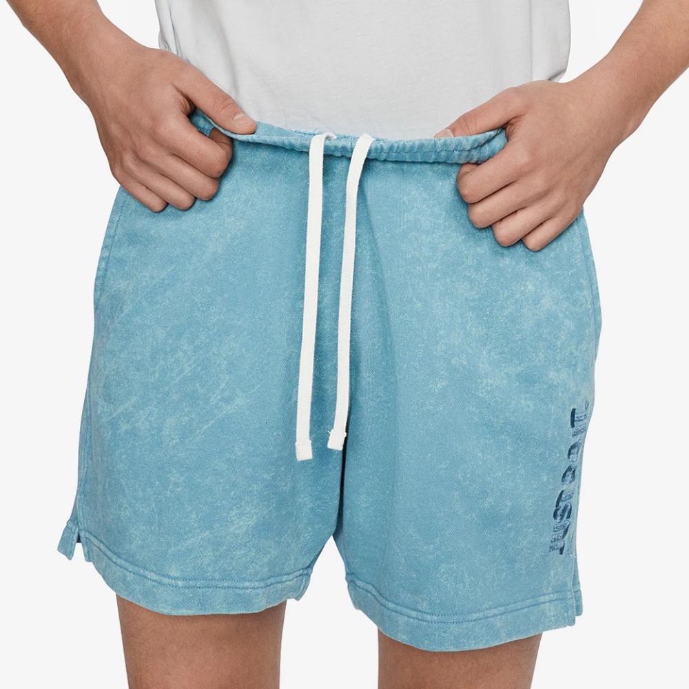 Nike Men's Shorts JDI Sportswear Fleece Athletic Just Do It Blue Size Small